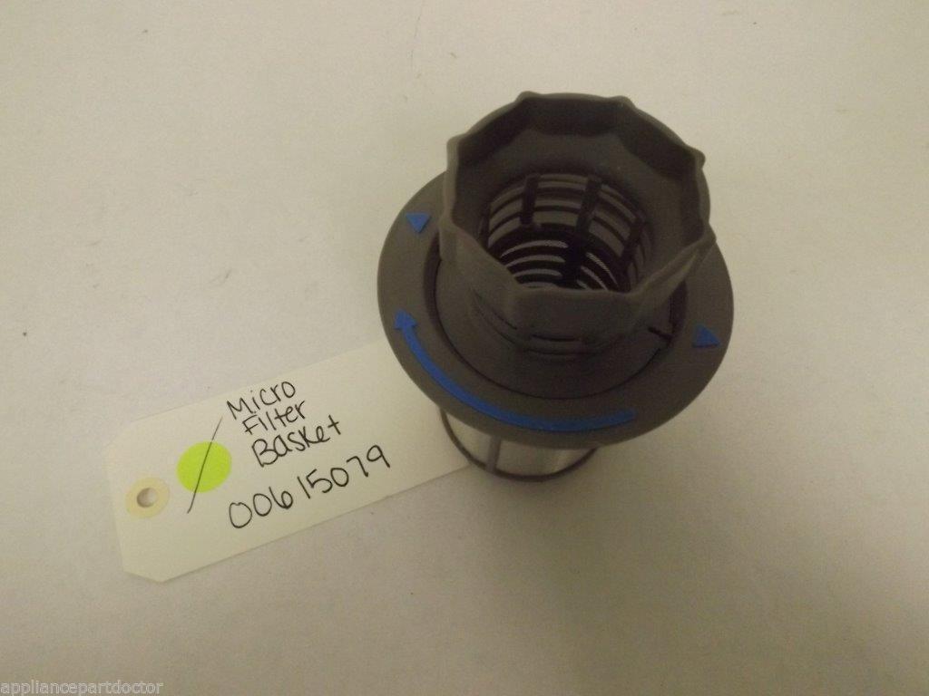 BOSCH DISHWASHER 00615079 MICRO FILTER BASKET USED BOSCH DISHWASHER 00615079 MICRO FILTER BASKET USED
